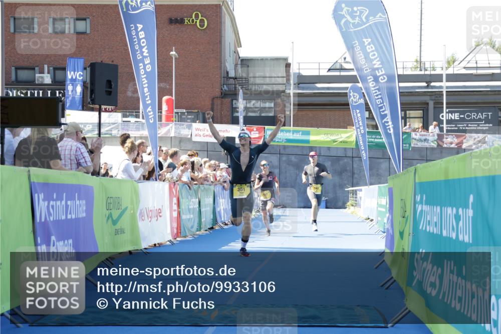 09.08.2026 - GEWOBA Citytriathlon Bremen Yannick Fuchs http://msf.ph/oto/9933106 09.08.2026 11:20:42 Ziel 293, 301, 427 meine-sportfotos.de