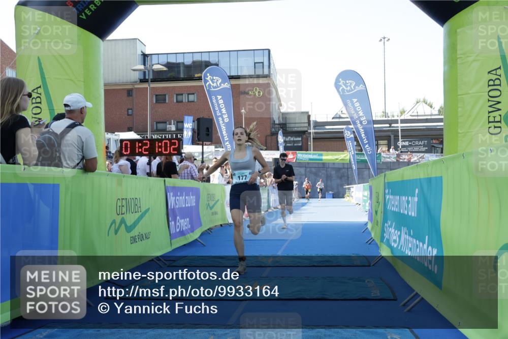 09.08.2026 - GEWOBA Citytriathlon Bremen Yannick Fuchs http://msf.ph/oto/9933164 09.08.2026 11:21:07 Ziel 177 meine-sportfotos.de