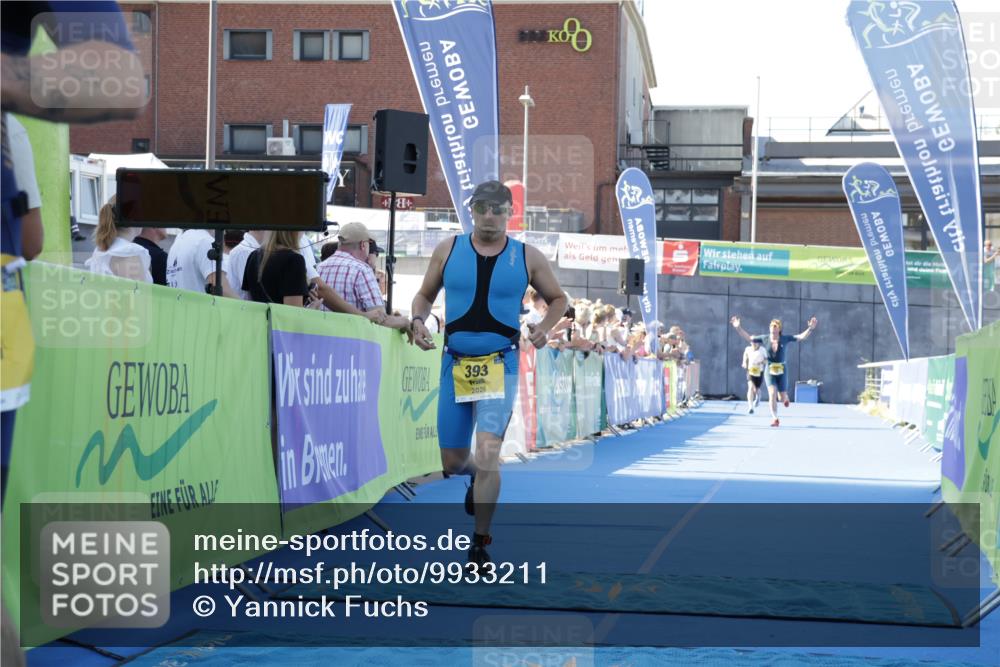 09.08.2026 - GEWOBA Citytriathlon Bremen Yannick Fuchs http://msf.ph/oto/9933211 09.08.2026 11:21:33 Ziel 366, 382, 393 meine-sportfotos.de
