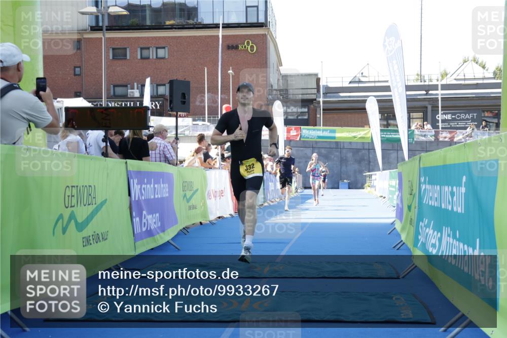 09.08.2026 - GEWOBA Citytriathlon Bremen Yannick Fuchs http://msf.ph/oto/9933267 09.08.2026 11:22:24 Ziel 304, 332, 465 meine-sportfotos.de