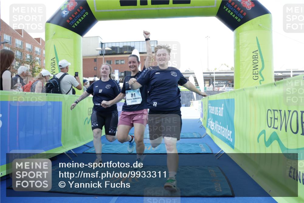 09.08.2026 - GEWOBA Citytriathlon Bremen Yannick Fuchs http://msf.ph/oto/9933311 09.08.2026 11:22:50 Ziel 81, 325, 328, 395, 493 meine-sportfotos.de