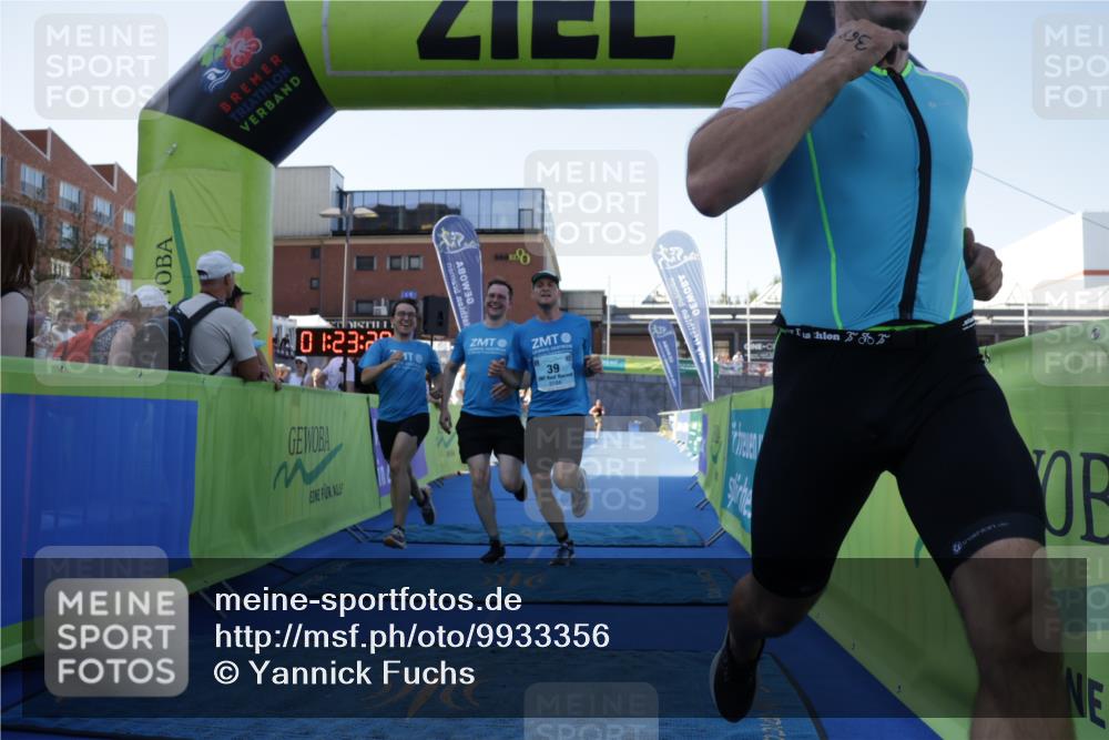09.08.2026 - GEWOBA Citytriathlon Bremen Yannick Fuchs http://msf.ph/oto/9933356 09.08.2026 11:23:32 Ziel 39, 368 meine-sportfotos.de