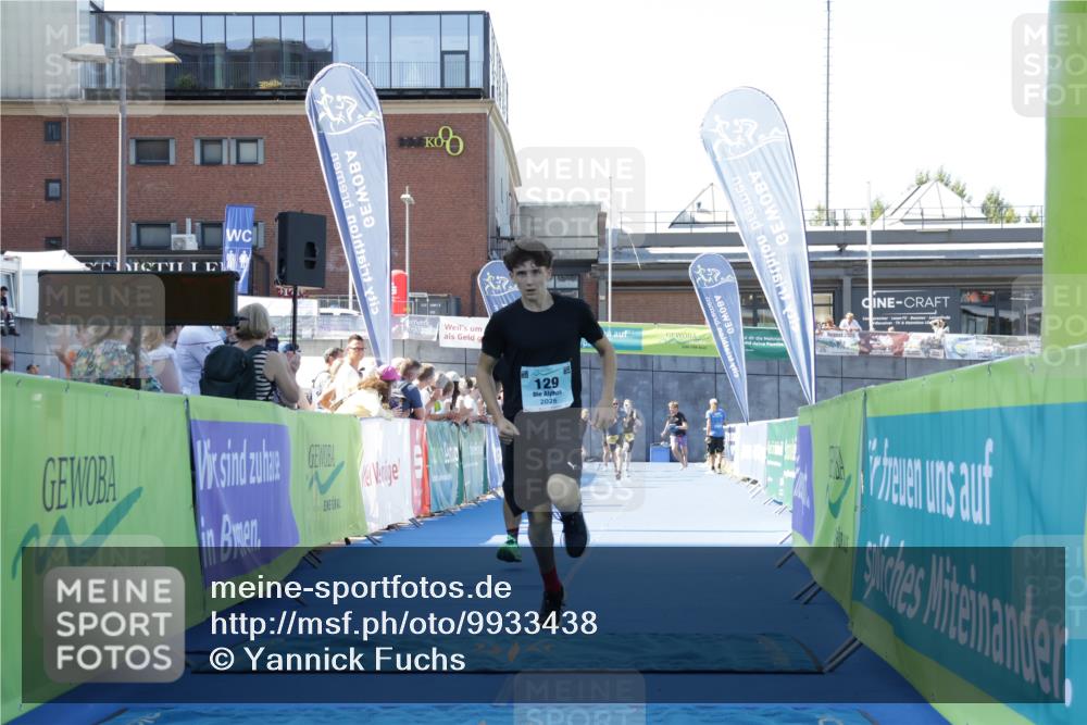 09.08.2026 - GEWOBA Citytriathlon Bremen Yannick Fuchs http://msf.ph/oto/9933438 09.08.2026 11:24:41 Ziel 129, 392, 398 meine-sportfotos.de