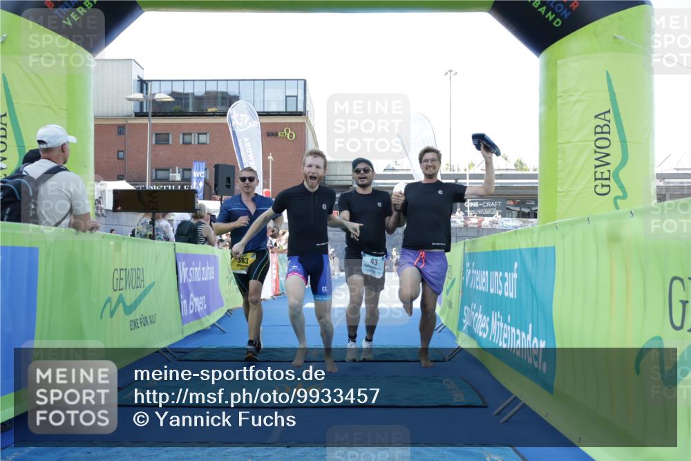 09.08.2026 - GEWOBA Citytriathlon Bremen Yannick Fuchs http://msf.ph/oto/9933457 09.08.2026 11:24:48 Ziel 43, 383, 398 meine-sportfotos.de