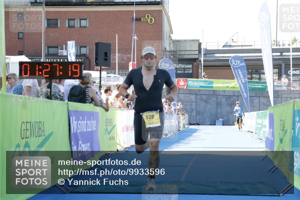 09.08.2026 - GEWOBA Citytriathlon Bremen Yannick Fuchs http://msf.ph/oto/9933596 09.08.2026 11:27:23 Ziel 339, 520 meine-sportfotos.de