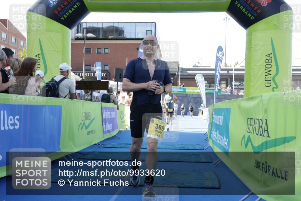 09.08.2026 - GEWOBA Citytriathlon Bremen Yannick Fuchs http://msf.ph/oto/9933620 09.08.2026 11:28:02 Ziel 352, 369 meine-sportfotos.de