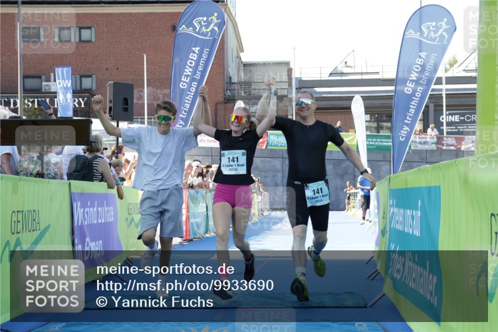 09.08.2026 - GEWOBA Citytriathlon Bremen Yannick Fuchs http://msf.ph/oto/9933690 09.08.2026 11:28:43 Ziel 99, 141 meine-sportfotos.de