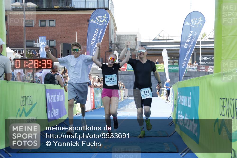 09.08.2026 - GEWOBA Citytriathlon Bremen Yannick Fuchs http://msf.ph/oto/9933691 09.08.2026 11:28:43 Ziel 99, 141 meine-sportfotos.de