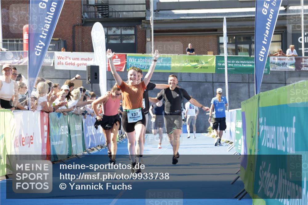 09.08.2026 - GEWOBA Citytriathlon Bremen Yannick Fuchs http://msf.ph/oto/9933738 09.08.2026 11:29:28 Ziel 47, 137, 312, 317 meine-sportfotos.de