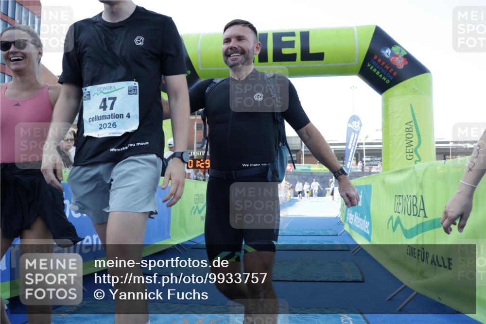 09.08.2026 - GEWOBA Citytriathlon Bremen Yannick Fuchs http://msf.ph/oto/9933757 09.08.2026 11:29:33 Ziel 47, 137, 312 meine-sportfotos.de