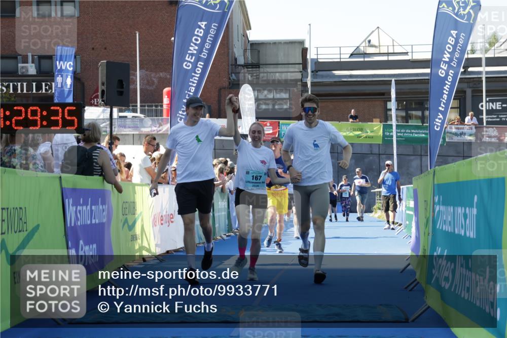 09.08.2026 - GEWOBA Citytriathlon Bremen Yannick Fuchs http://msf.ph/oto/9933771 09.08.2026 11:29:39 Ziel 189, 526 meine-sportfotos.de