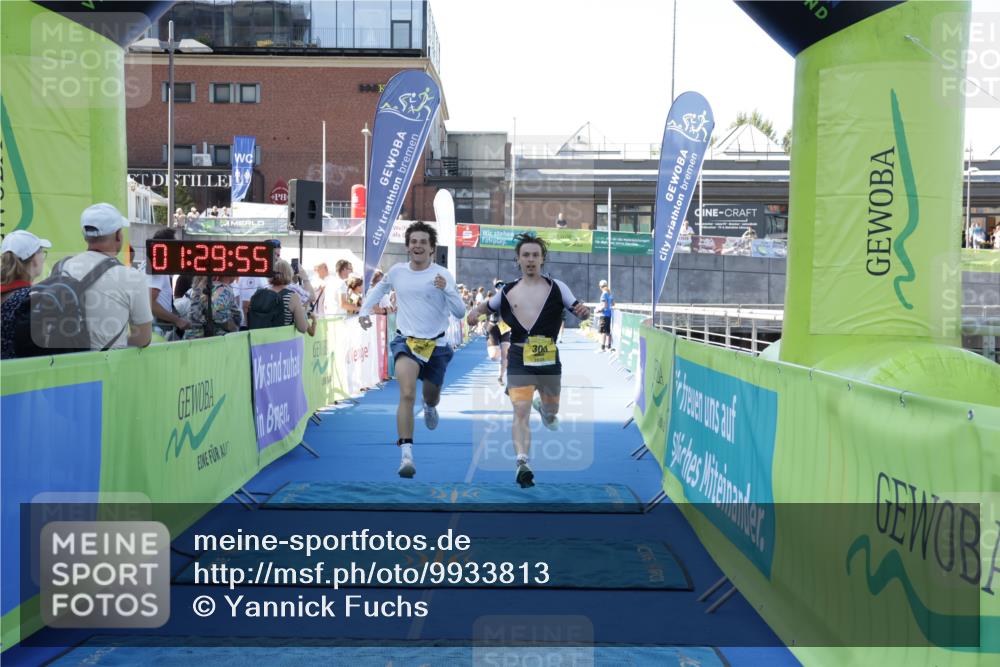 09.08.2026 - GEWOBA Citytriathlon Bremen Yannick Fuchs http://msf.ph/oto/9933813 09.08.2026 11:29:59 Ziel 237, 295, 300, 437, 453 meine-sportfotos.de