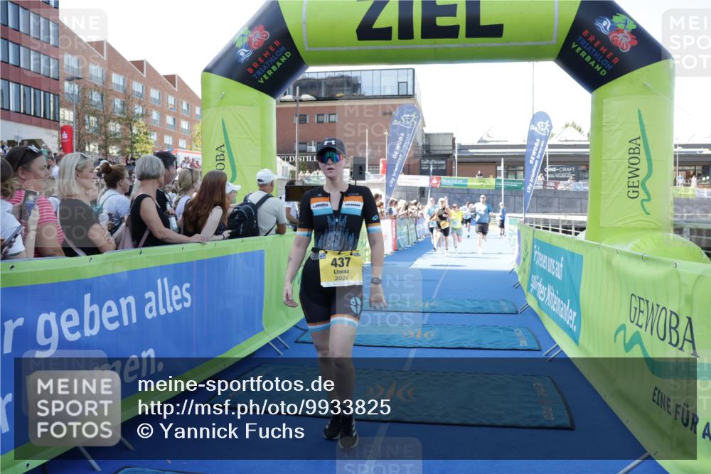 09.08.2026 - GEWOBA Citytriathlon Bremen Yannick Fuchs http://msf.ph/oto/9933825 09.08.2026 11:30:03 Ziel 153, 201, 295, 300, 437, 453 meine-sportfotos.de
