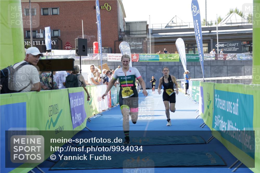 09.08.2026 - GEWOBA Citytriathlon Bremen Yannick Fuchs http://msf.ph/oto/9934034 09.08.2026 11:32:32 Ziel 436, 489 meine-sportfotos.de