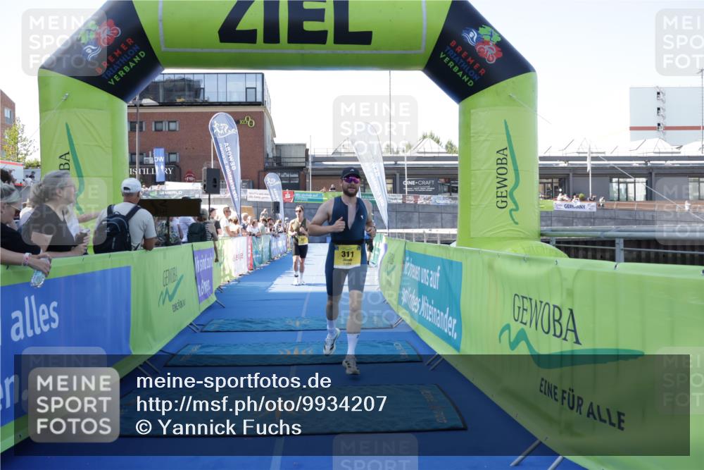 09.08.2026 - GEWOBA Citytriathlon Bremen Yannick Fuchs http://msf.ph/oto/9934207 09.08.2026 11:33:31 Ziel 53, 311, 327 meine-sportfotos.de