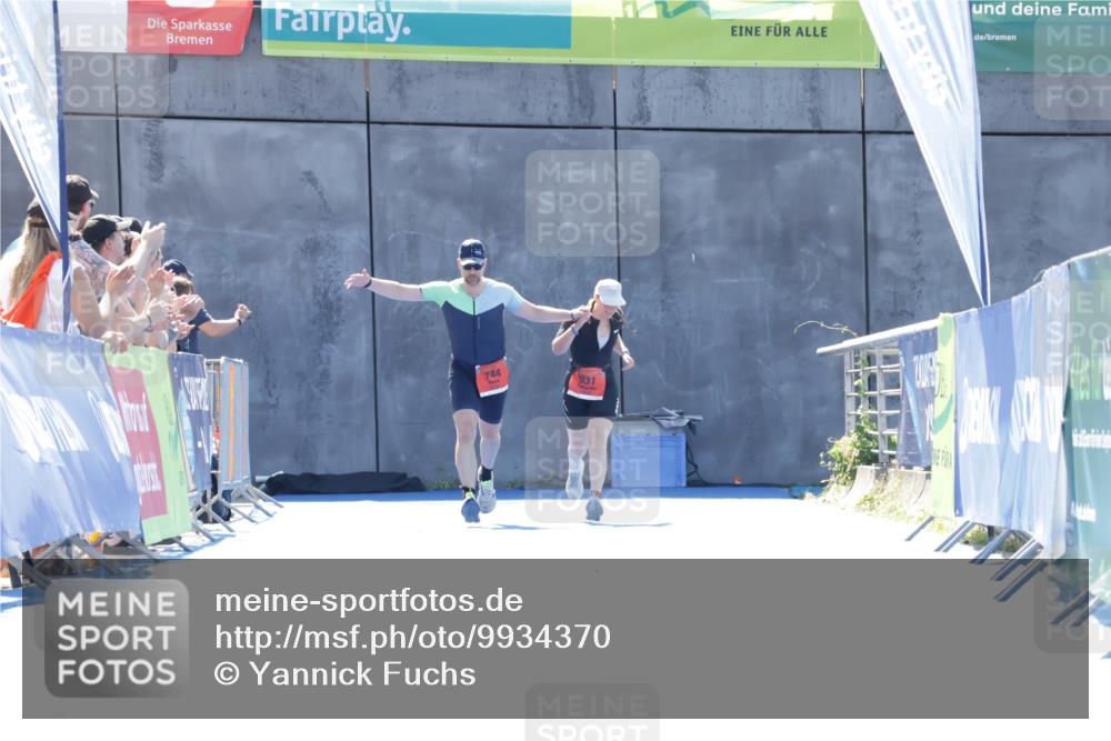09.08.2026 - GEWOBA Citytriathlon Bremen Yannick Fuchs http://msf.ph/oto/9934370 09.08.2026 14:37:05 Ziel  meine-sportfotos.de