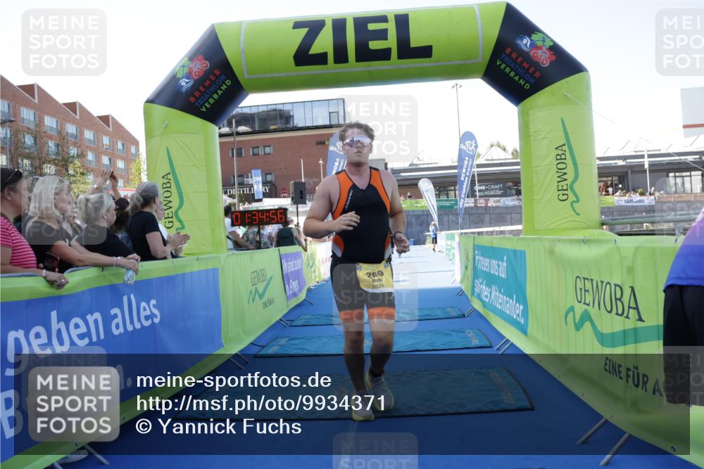 09.08.2026 - GEWOBA Citytriathlon Bremen Yannick Fuchs http://msf.ph/oto/9934371 09.08.2026 11:35:00 Ziel 195, 289, 324 meine-sportfotos.de