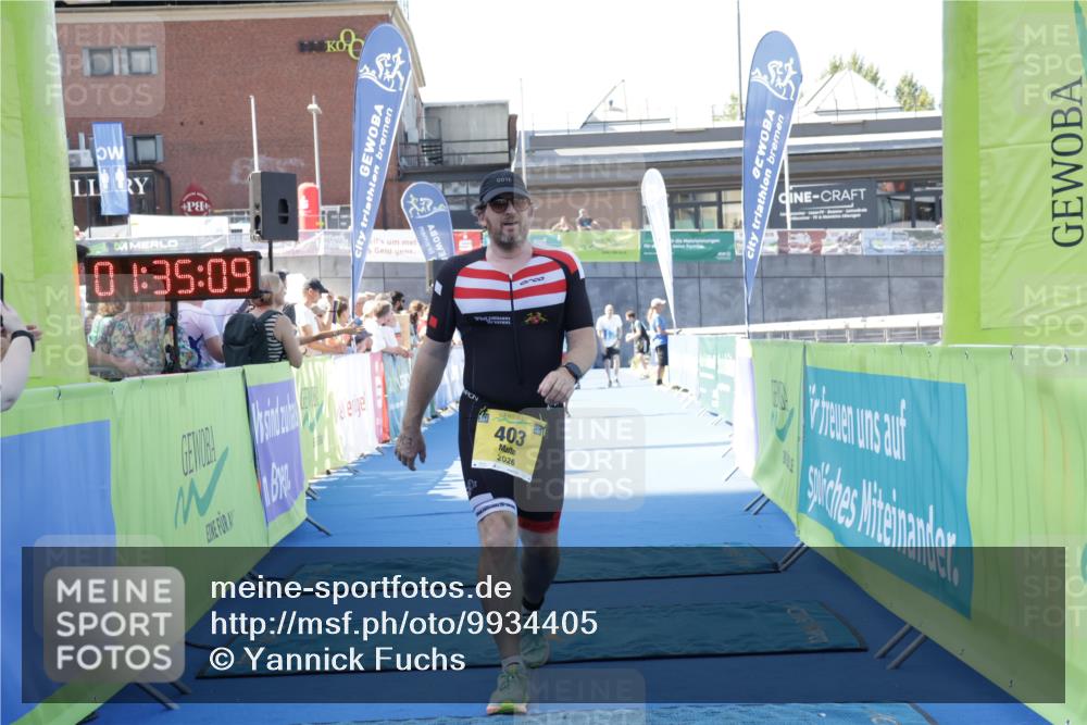 09.08.2026 - GEWOBA Citytriathlon Bremen Yannick Fuchs http://msf.ph/oto/9934405 09.08.2026 11:35:13 Ziel 187, 403 meine-sportfotos.de