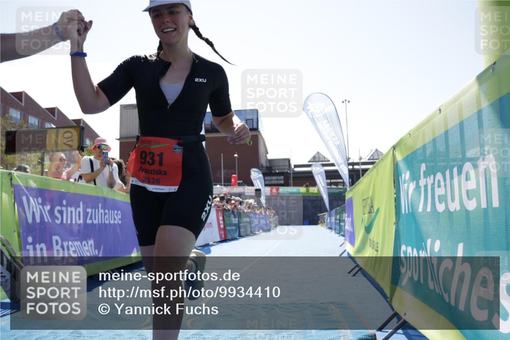 09.08.2026 - GEWOBA Citytriathlon Bremen Yannick Fuchs http://msf.ph/oto/9934410 09.08.2026 14:37:14 Ziel 744, 931 meine-sportfotos.de