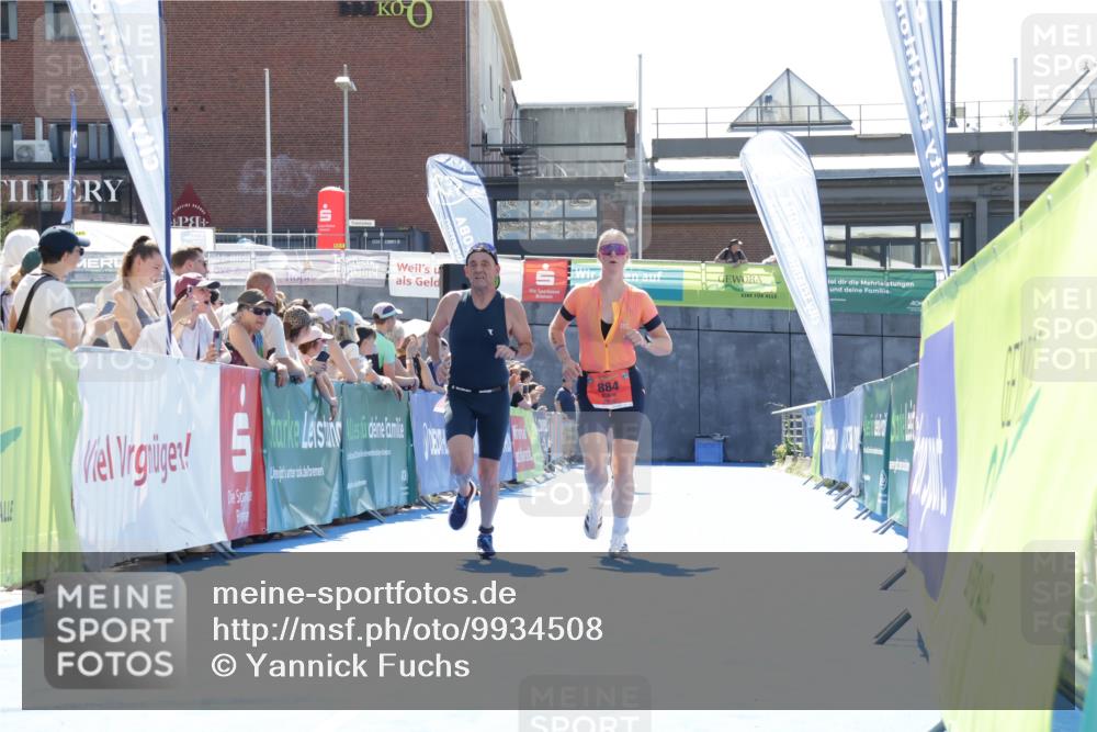 09.08.2026 - GEWOBA Citytriathlon Bremen Yannick Fuchs http://msf.ph/oto/9934508 09.08.2026 14:38:39 Ziel 855, 884 meine-sportfotos.de