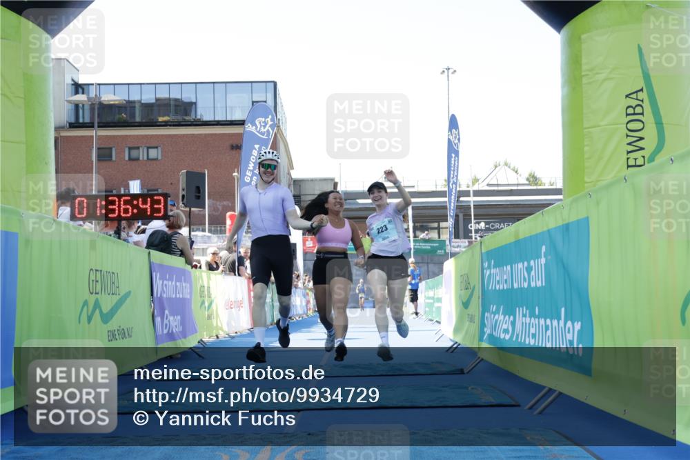 09.08.2026 - GEWOBA Citytriathlon Bremen Yannick Fuchs http://msf.ph/oto/9934729 09.08.2026 11:36:48 Ziel 223, 313 meine-sportfotos.de