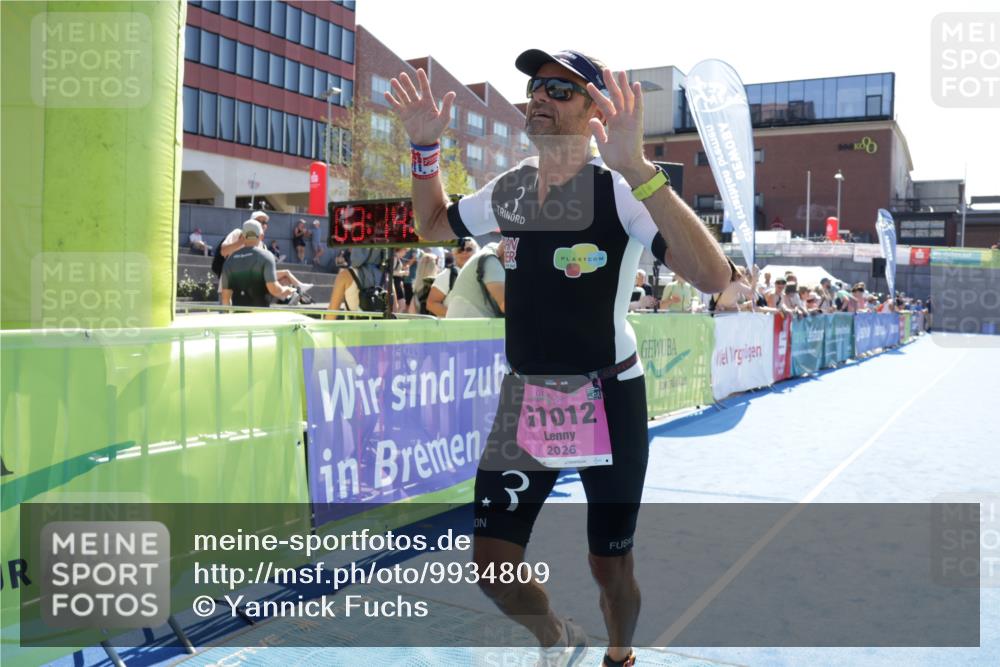 09.08.2026 - GEWOBA Citytriathlon Bremen Yannick Fuchs http://msf.ph/oto/9934809 09.08.2026 14:41:19 Ziel 1007, 1007, 1012 meine-sportfotos.de