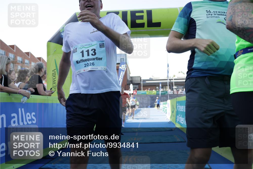 09.08.2026 - GEWOBA Citytriathlon Bremen Yannick Fuchs http://msf.ph/oto/9934841 09.08.2026 11:37:16 Ziel 15, 27, 113, 331, 510 meine-sportfotos.de