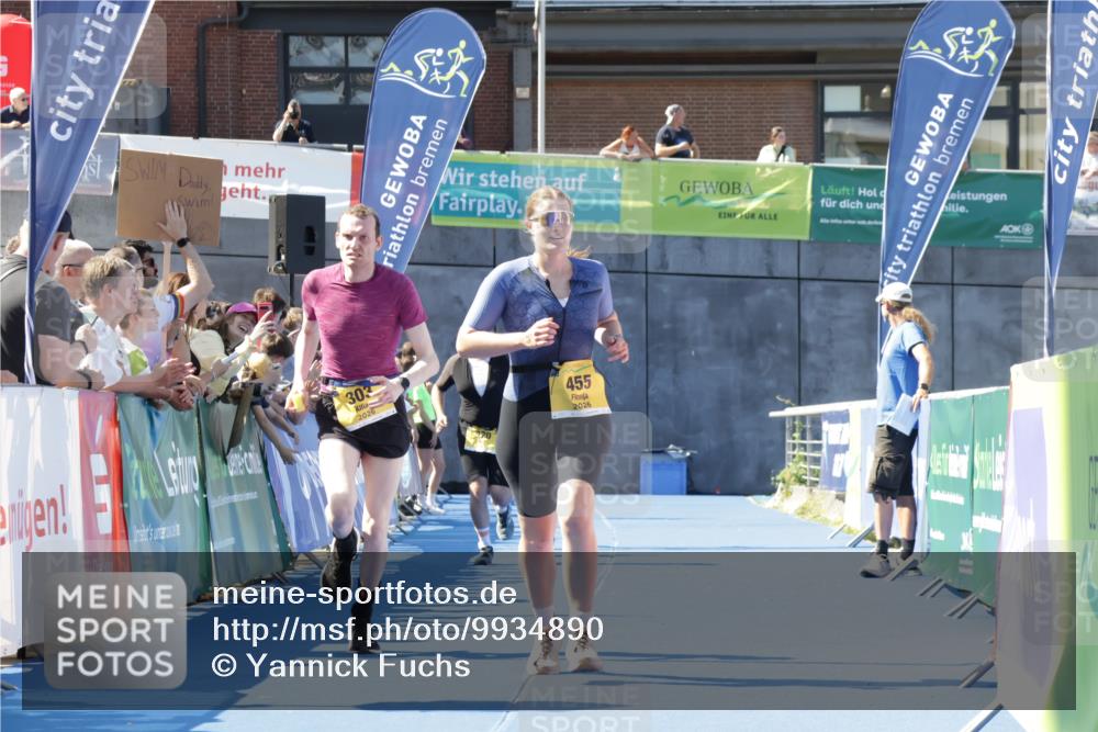 09.08.2026 - GEWOBA Citytriathlon Bremen Yannick Fuchs http://msf.ph/oto/9934890 09.08.2026 11:37:31 Ziel 303, 320, 439, 455 meine-sportfotos.de
