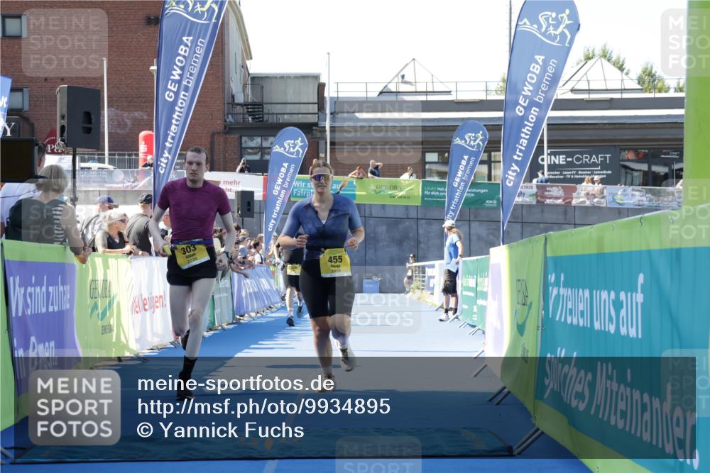 09.08.2026 - GEWOBA Citytriathlon Bremen Yannick Fuchs http://msf.ph/oto/9934895 09.08.2026 11:37:32 Ziel 149, 303, 320, 439, 455 meine-sportfotos.de