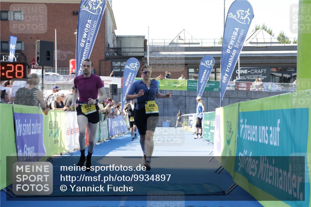 09.08.2026 - GEWOBA Citytriathlon Bremen Yannick Fuchs http://msf.ph/oto/9934897 09.08.2026 11:37:32 Ziel 149, 303, 320, 439, 455 meine-sportfotos.de