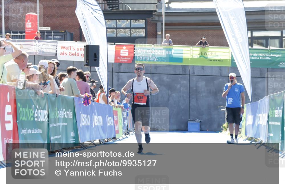 09.08.2026 - GEWOBA Citytriathlon Bremen Yannick Fuchs http://msf.ph/oto/9935127 09.08.2026 14:47:04 Ziel 626 meine-sportfotos.de