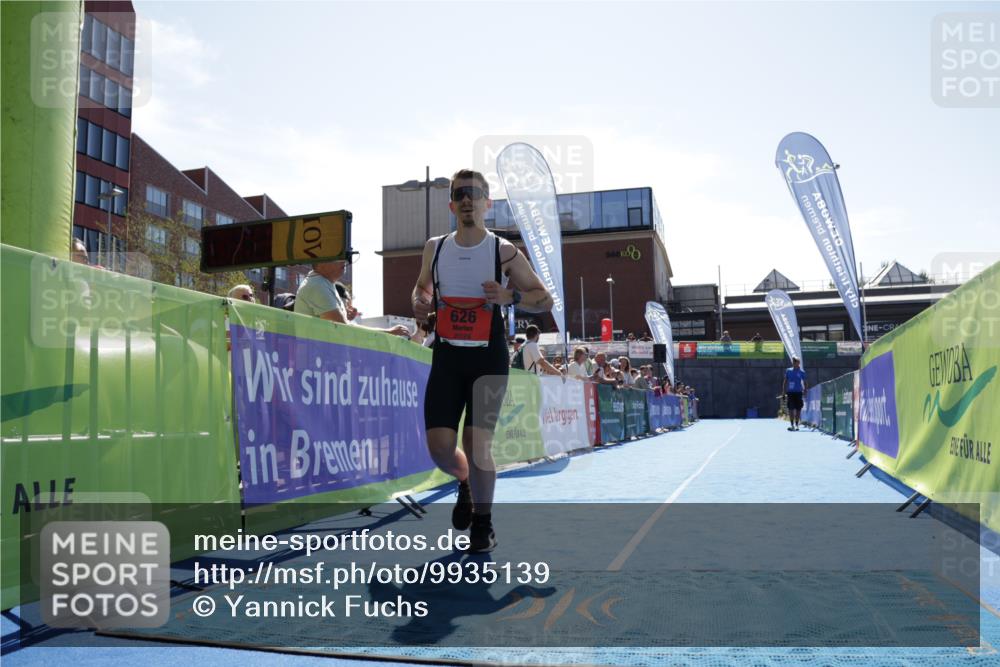 09.08.2026 - GEWOBA Citytriathlon Bremen Yannick Fuchs http://msf.ph/oto/9935139 09.08.2026 14:47:09 Ziel 626 meine-sportfotos.de