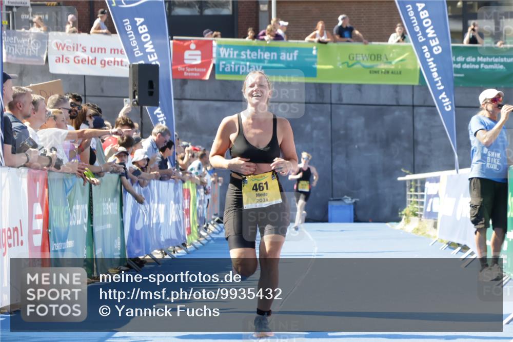 09.08.2026 - GEWOBA Citytriathlon Bremen Yannick Fuchs http://msf.ph/oto/9935432 09.08.2026 11:39:29 Ziel 461 meine-sportfotos.de