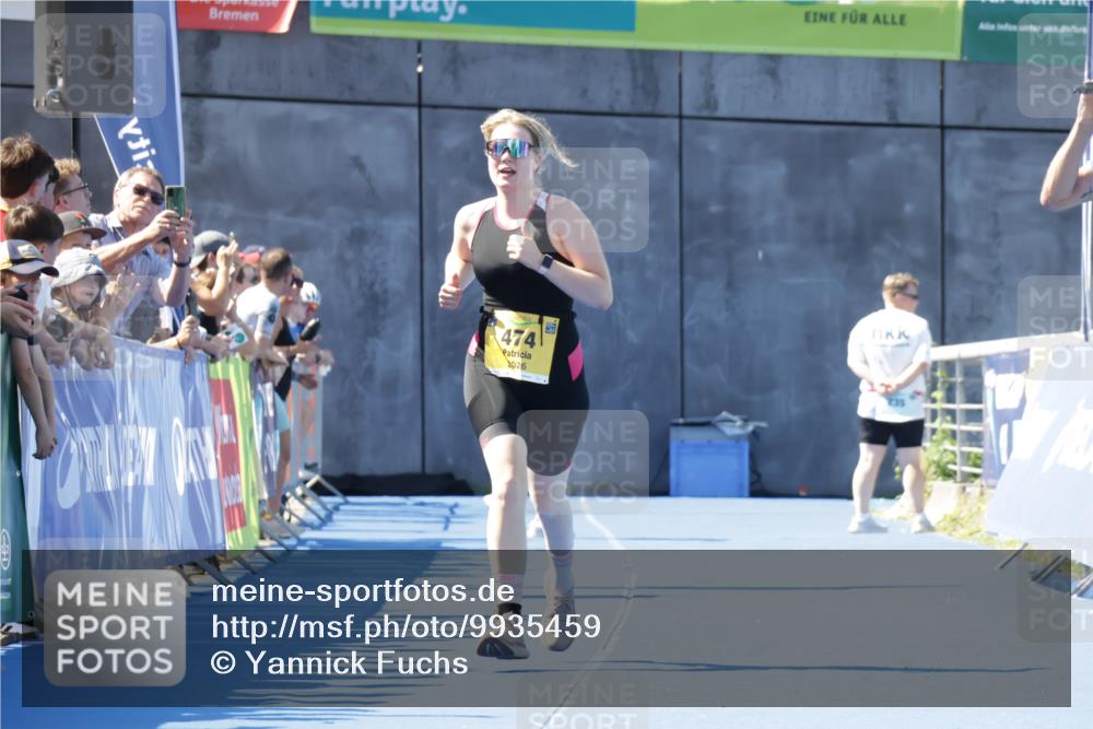 09.08.2026 - GEWOBA Citytriathlon Bremen Yannick Fuchs http://msf.ph/oto/9935459 09.08.2026 11:39:36 Ziel 474 meine-sportfotos.de