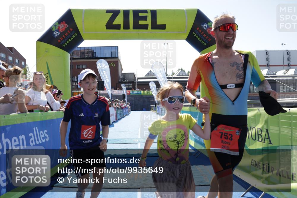 09.08.2026 - GEWOBA Citytriathlon Bremen Yannick Fuchs http://msf.ph/oto/9935649 09.08.2026 14:52:26 Ziel 753 meine-sportfotos.de