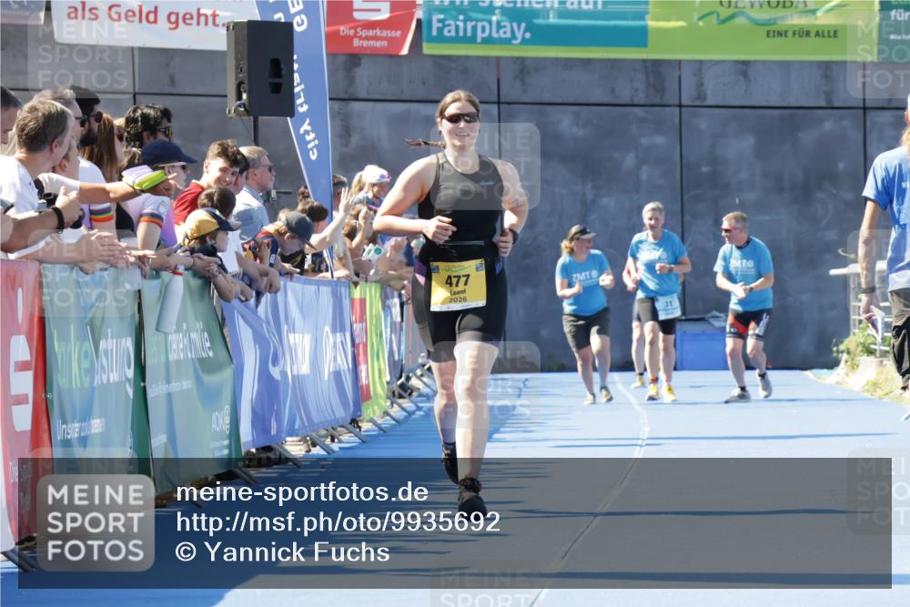 09.08.2026 - GEWOBA Citytriathlon Bremen Yannick Fuchs http://msf.ph/oto/9935692 09.08.2026 11:40:47 Ziel 477 meine-sportfotos.de