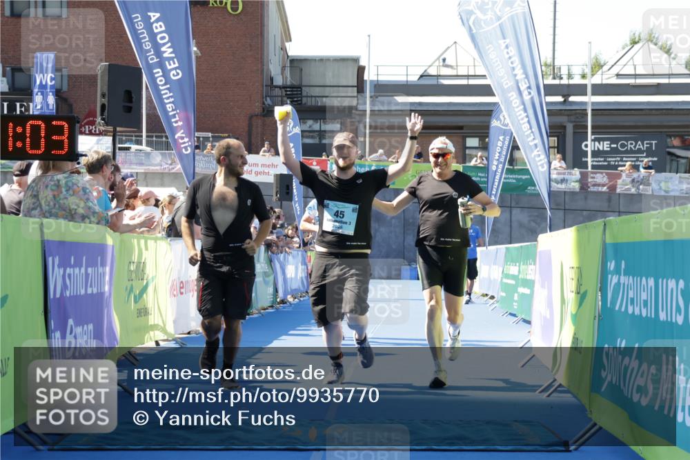 09.08.2026 - GEWOBA Citytriathlon Bremen Yannick Fuchs http://msf.ph/oto/9935770 09.08.2026 11:41:08 Ziel 45, 394 meine-sportfotos.de