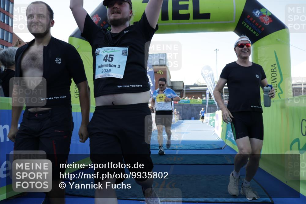 09.08.2026 - GEWOBA Citytriathlon Bremen Yannick Fuchs http://msf.ph/oto/9935802 09.08.2026 11:41:10 Ziel 45, 394 meine-sportfotos.de
