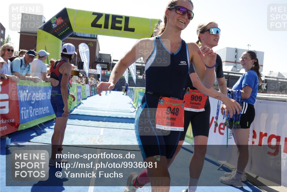 09.08.2026 - GEWOBA Citytriathlon Bremen Yannick Fuchs http://msf.ph/oto/9936081 09.08.2026 15:01:13 Ziel 120, 909, 948 meine-sportfotos.de