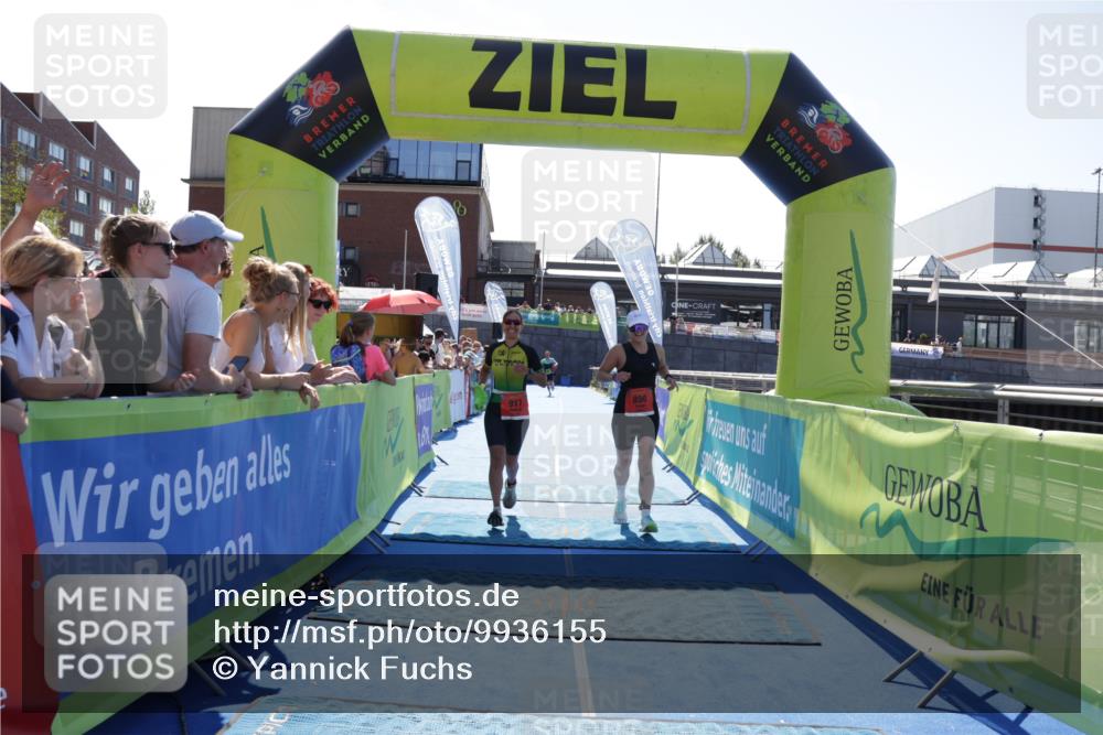 09.08.2026 - GEWOBA Citytriathlon Bremen Yannick Fuchs http://msf.ph/oto/9936155 09.08.2026 15:02:36 Ziel 890, 917 meine-sportfotos.de