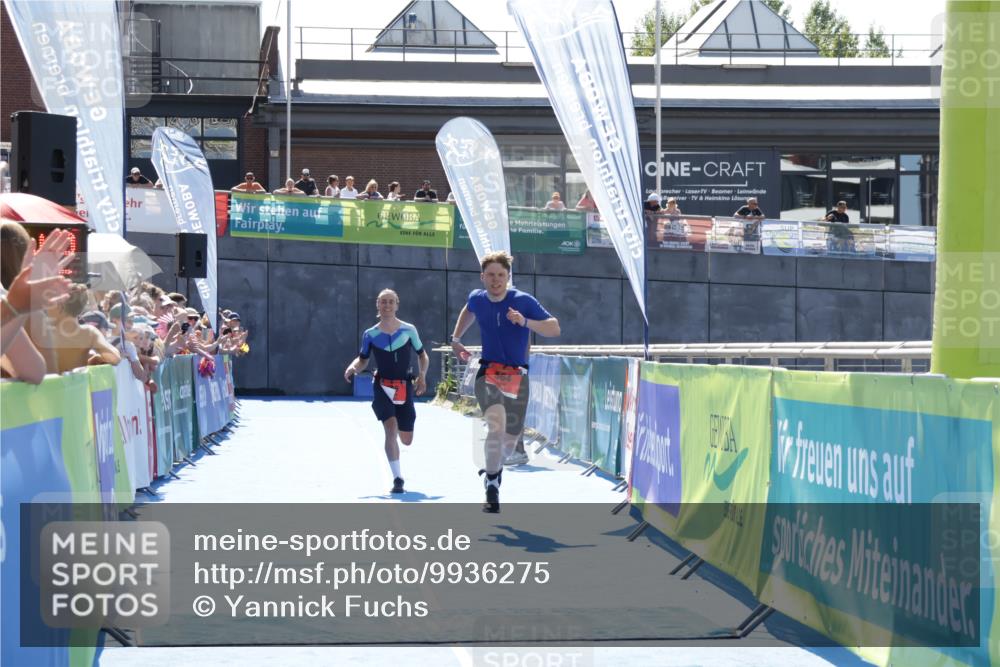 09.08.2026 - GEWOBA Citytriathlon Bremen Yannick Fuchs http://msf.ph/oto/9936275 09.08.2026 15:04:05 Ziel 564 meine-sportfotos.de