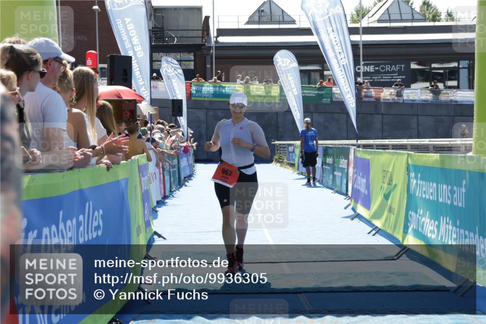 09.08.2026 - GEWOBA Citytriathlon Bremen Yannick Fuchs http://msf.ph/oto/9936305 09.08.2026 15:04:30 Ziel 150, 967 meine-sportfotos.de