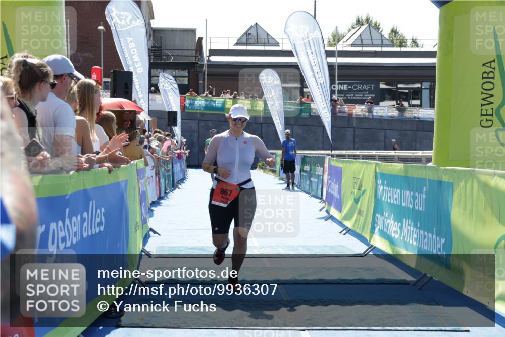 09.08.2026 - GEWOBA Citytriathlon Bremen Yannick Fuchs http://msf.ph/oto/9936307 09.08.2026 15:04:31 Ziel 150, 967 meine-sportfotos.de