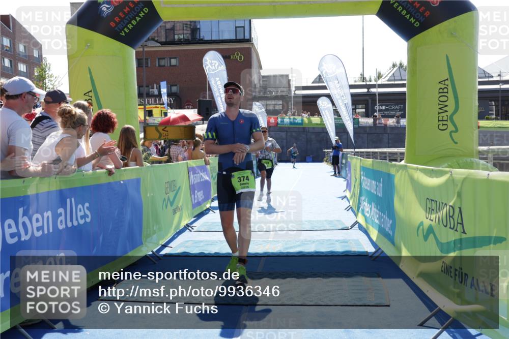 09.08.2026 - GEWOBA Citytriathlon Bremen Yannick Fuchs http://msf.ph/oto/9936346 09.08.2026 15:04:56 Ziel 35, 279, 374 meine-sportfotos.de