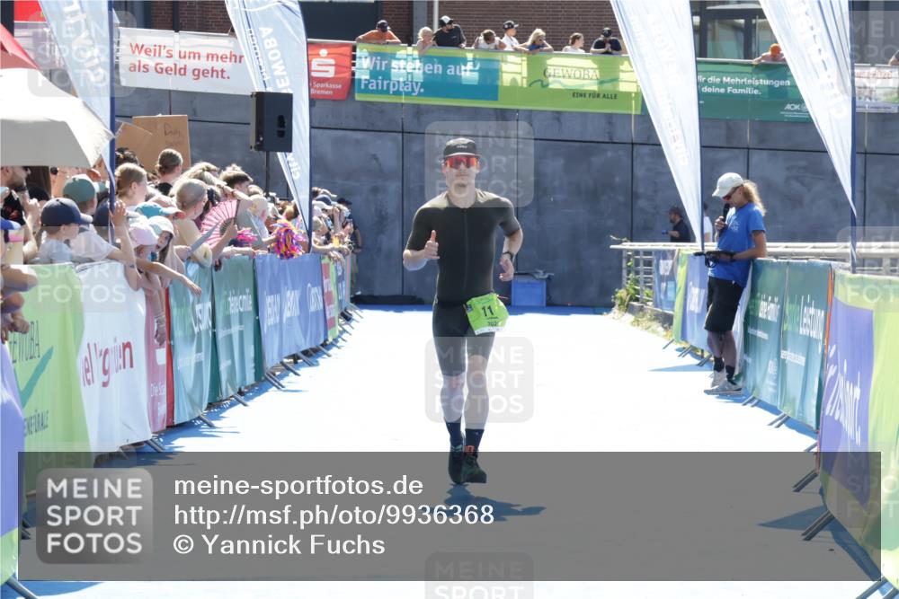 09.08.2026 - GEWOBA Citytriathlon Bremen Yannick Fuchs http://msf.ph/oto/9936368 09.08.2026 15:05:10 Ziel 11 meine-sportfotos.de