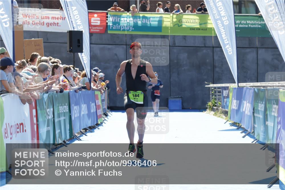 09.08.2026 - GEWOBA Citytriathlon Bremen Yannick Fuchs http://msf.ph/oto/9936406 09.08.2026 15:05:51 Ziel 184 meine-sportfotos.de
