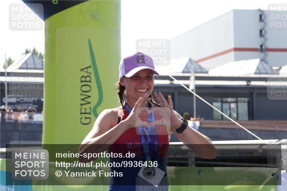 09.08.2026 - GEWOBA Citytriathlon Bremen Yannick Fuchs http://msf.ph/oto/9936436 09.08.2026 15:06:13 Ziel 176, 396 meine-sportfotos.de