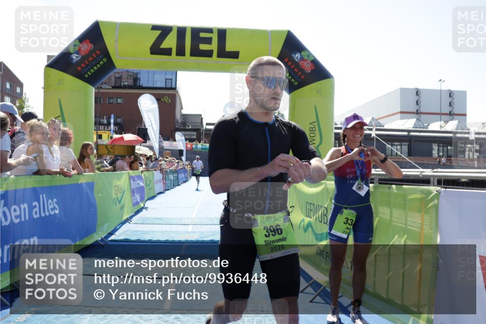 09.08.2026 - GEWOBA Citytriathlon Bremen Yannick Fuchs http://msf.ph/oto/9936448 09.08.2026 15:06:18 Ziel 109, 396 meine-sportfotos.de