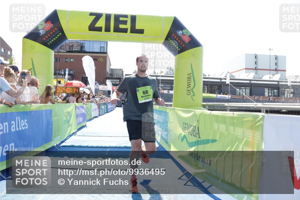 09.08.2026 - GEWOBA Citytriathlon Bremen Yannick Fuchs http://msf.ph/oto/9936495 09.08.2026 15:06:37 Ziel 68, 294, 353 meine-sportfotos.de