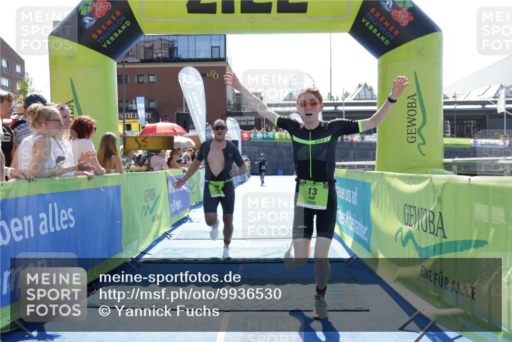 09.08.2026 - GEWOBA Citytriathlon Bremen Yannick Fuchs http://msf.ph/oto/9936530 09.08.2026 15:06:53 Ziel 13, 50, 100, 177 meine-sportfotos.de
